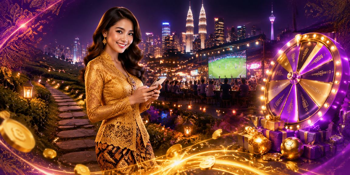 Permainan roulette bergaya kebaya di Kuala Lumpur bersama promosi 100gm